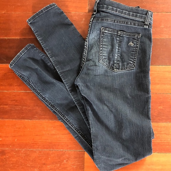 Rag & Bone The Legging Midnight Skinny Jeans - Picture 3 of 8